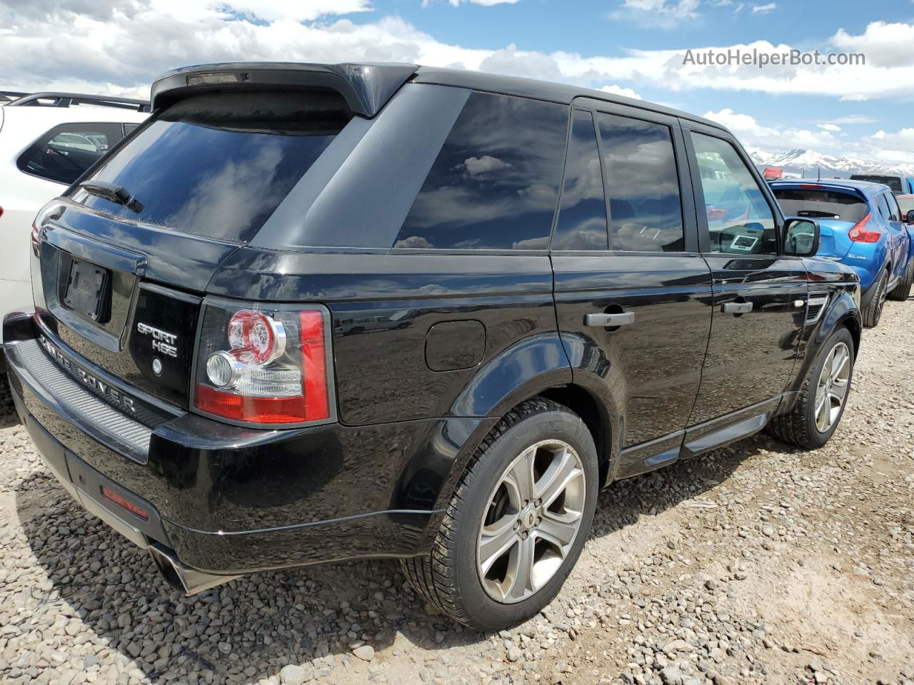 2011 Land Rover Range Rover Sport Hse Black vin: SALSF2D49BA295363