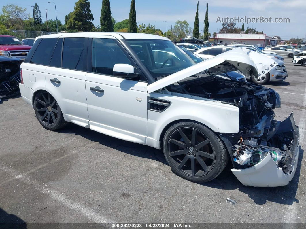 2011 Land Rover Range Rover Sport Hse White vin: SALSF2D4XBA259195