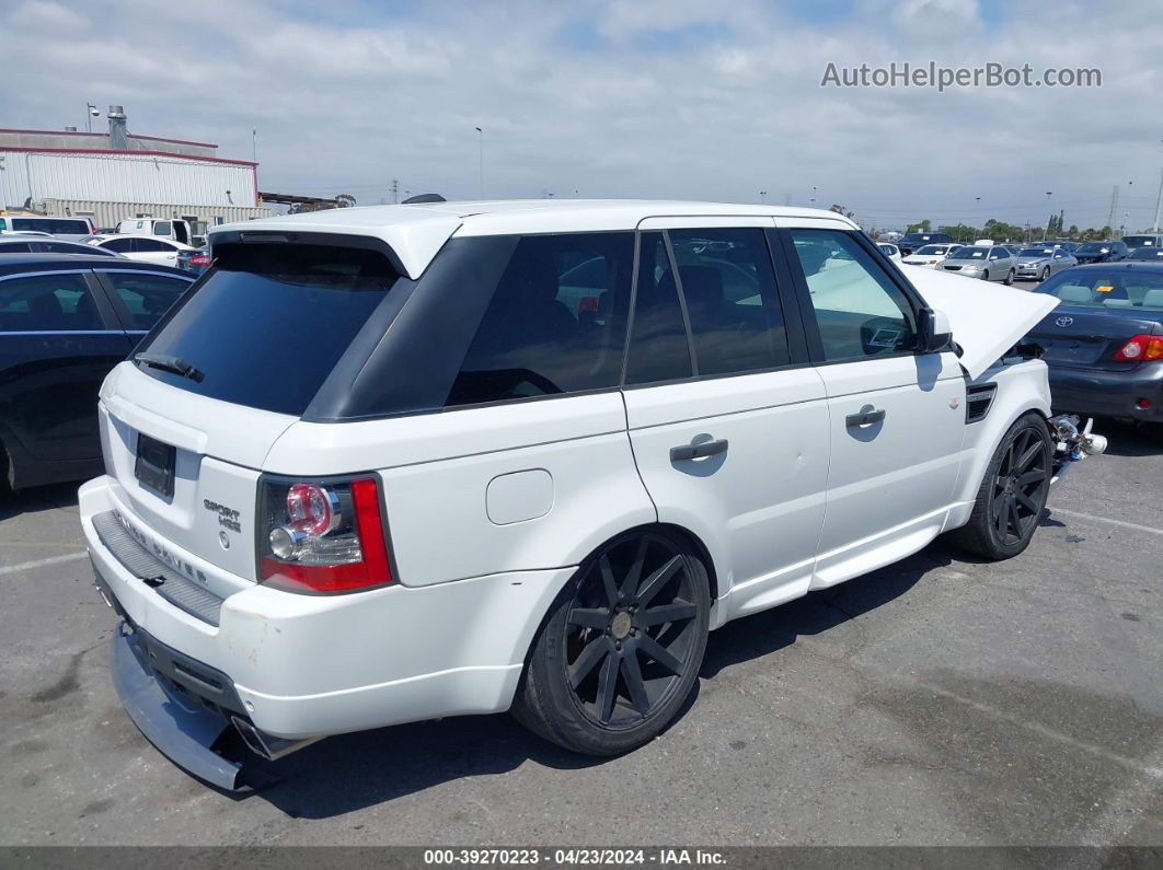 2011 Land Rover Range Rover Sport Hse White vin: SALSF2D4XBA259195