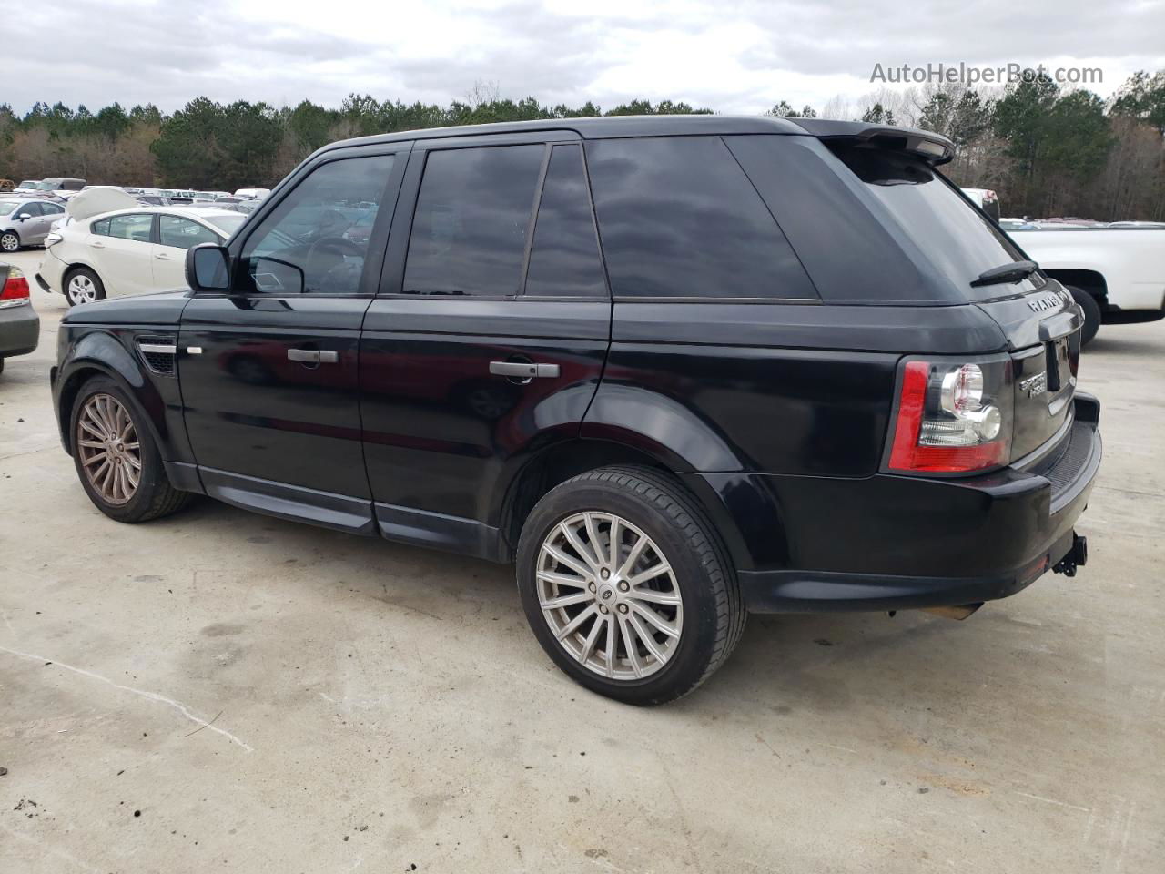 2011 Land Rover Range Rover Sport Hse Черный vin: SALSF2D4XBA284940