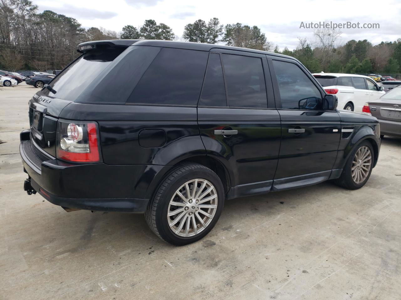 2011 Land Rover Range Rover Sport Hse Black vin: SALSF2D4XBA284940