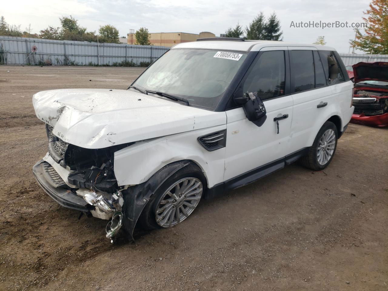 2011 Land Rover Range Rover Sport Hse White vin: SALSF2D4XBA289104