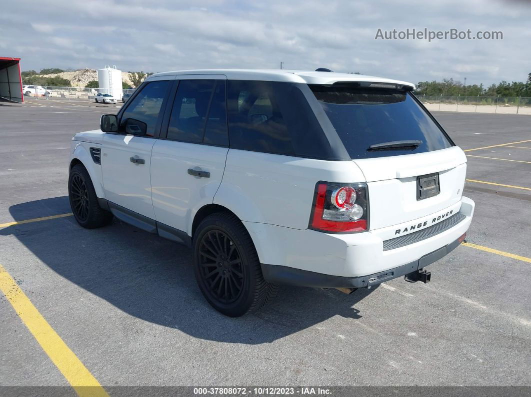 2011 Land Rover Range Rover Sport Hse White vin: SALSF2D4XBA291015