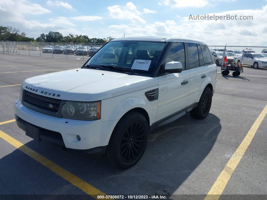 2011 Land Rover Range Rover Sport Hse White vin: SALSF2D4XBA291015