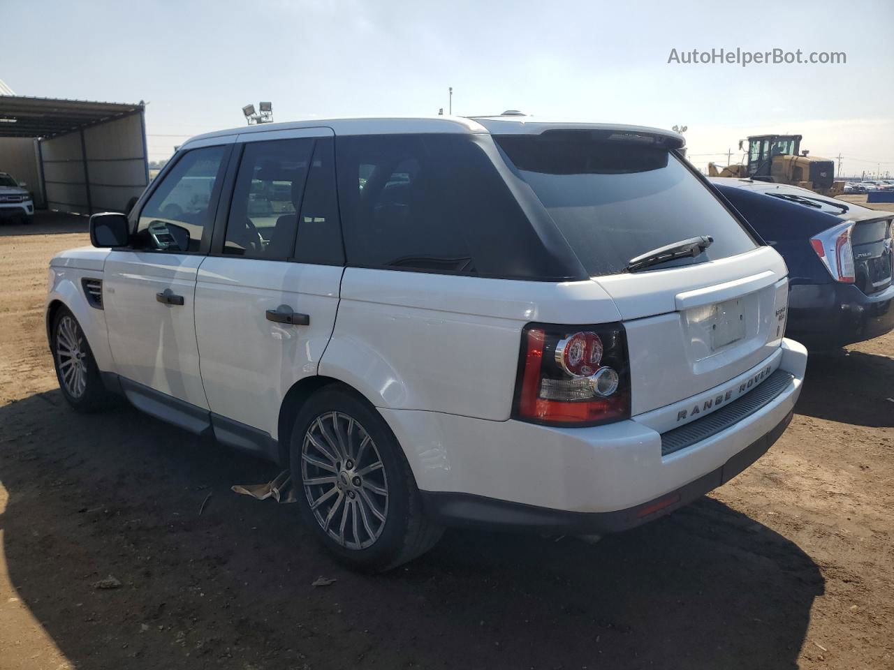 2011 Land Rover Range Rover Sport Hse White vin: SALSF2D4XBA704356