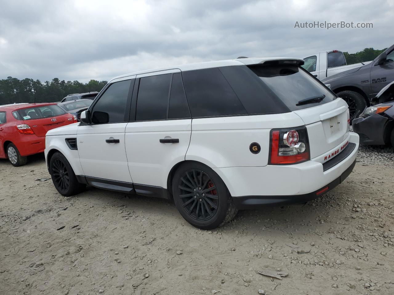 2011 Land Rover Range Rover Sport Hse Белый vin: SALSF2D4XBA712943