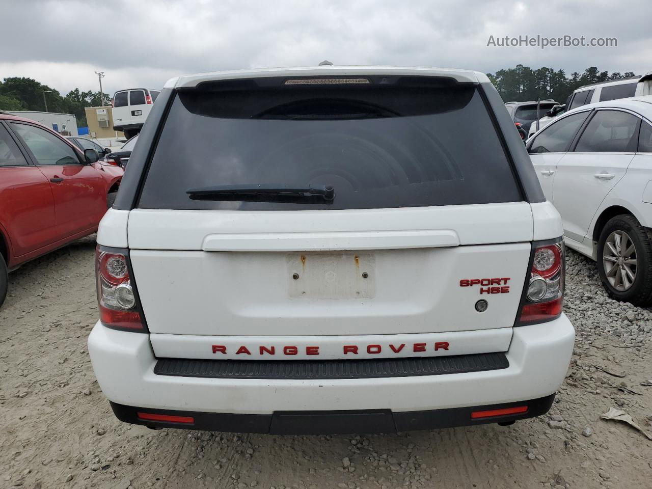 2011 Land Rover Range Rover Sport Hse Белый vin: SALSF2D4XBA712943