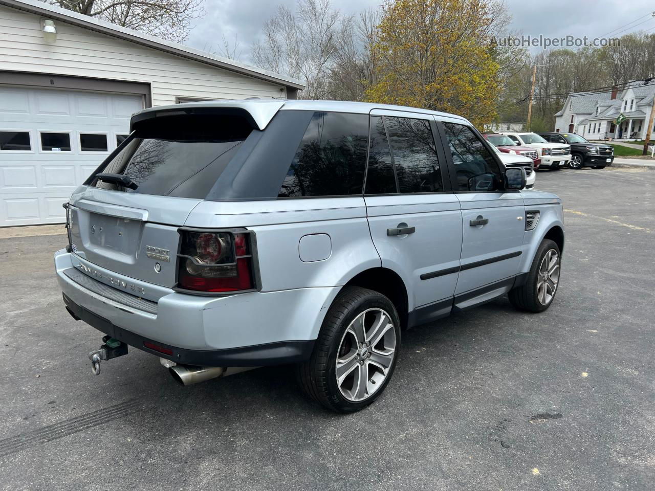 2011 Land Rover Range Rover Sport Sc Silver vin: SALSH2E40BA269906