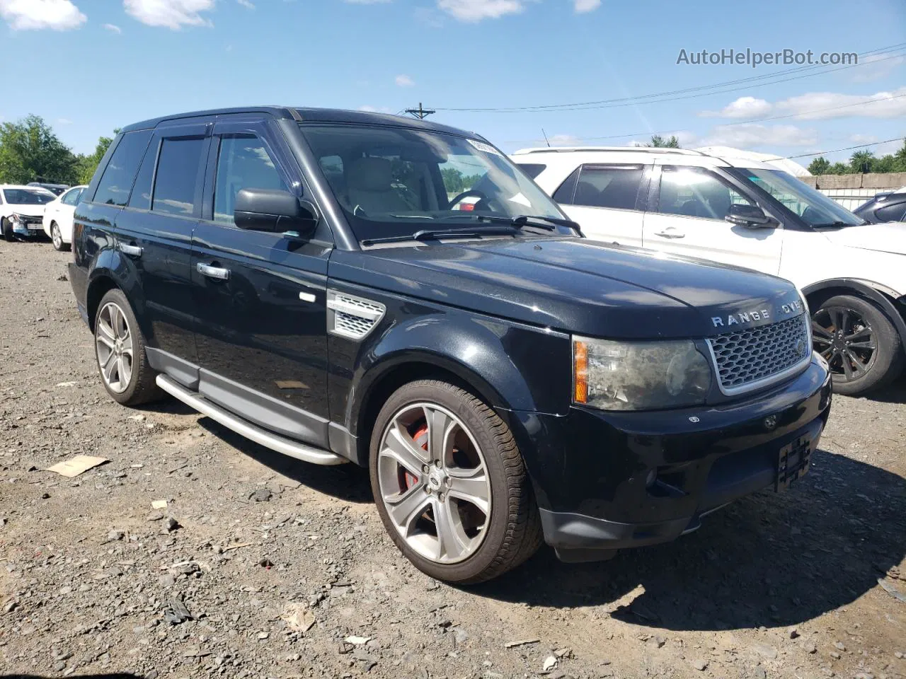 2011 Land Rover Range Rover Sport Sc Черный vin: SALSH2E40BA278623