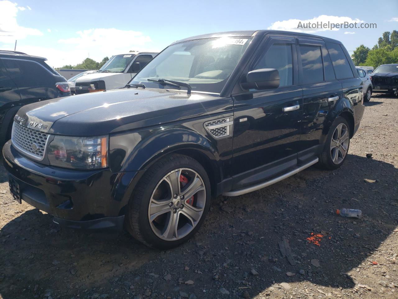 2011 Land Rover Range Rover Sport Sc Черный vin: SALSH2E40BA278623