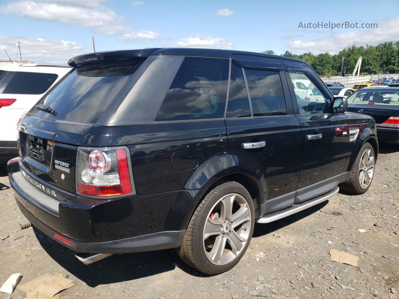 2011 Land Rover Range Rover Sport Sc Black vin: SALSH2E40BA278623