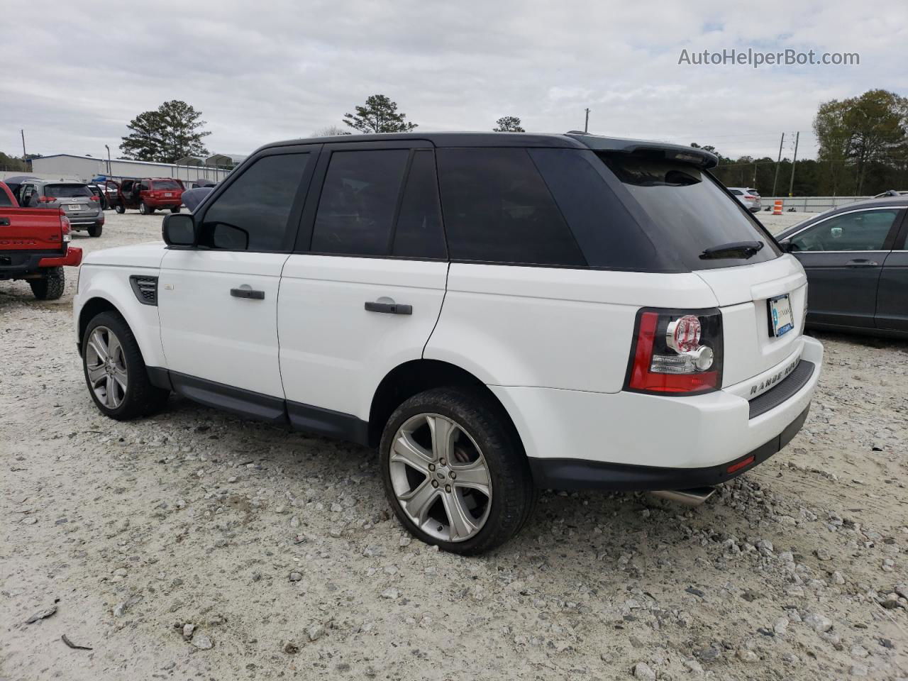 2011 Land Rover Range Rover Sport Sc White vin: SALSH2E41BA266142