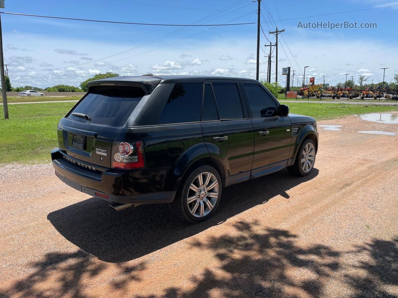 2011 Land Rover Range Rover Sport Sc Black vin: SALSH2E41BA270952