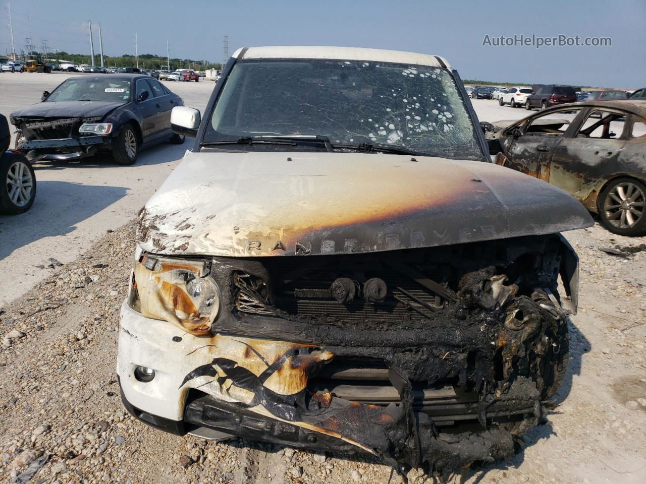 2011 Land Rover Range Rover Sport Sc White vin: SALSH2E41BA283720