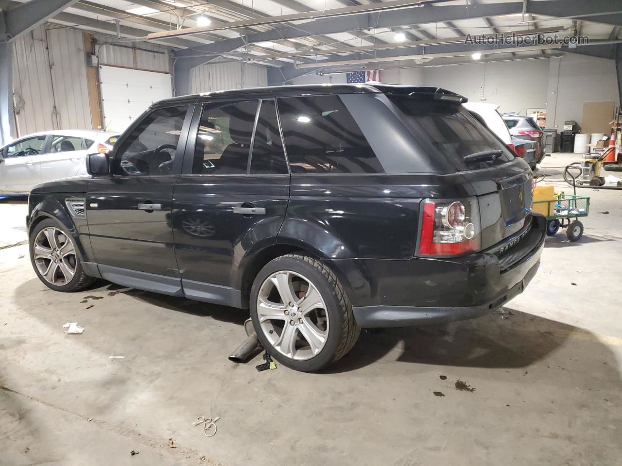 2011 Land Rover Range Rover Sport Sc Черный vin: SALSH2E42BA262942