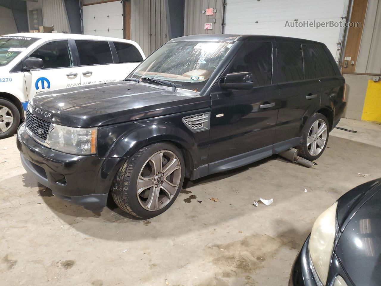 2011 Land Rover Range Rover Sport Sc Черный vin: SALSH2E42BA262942