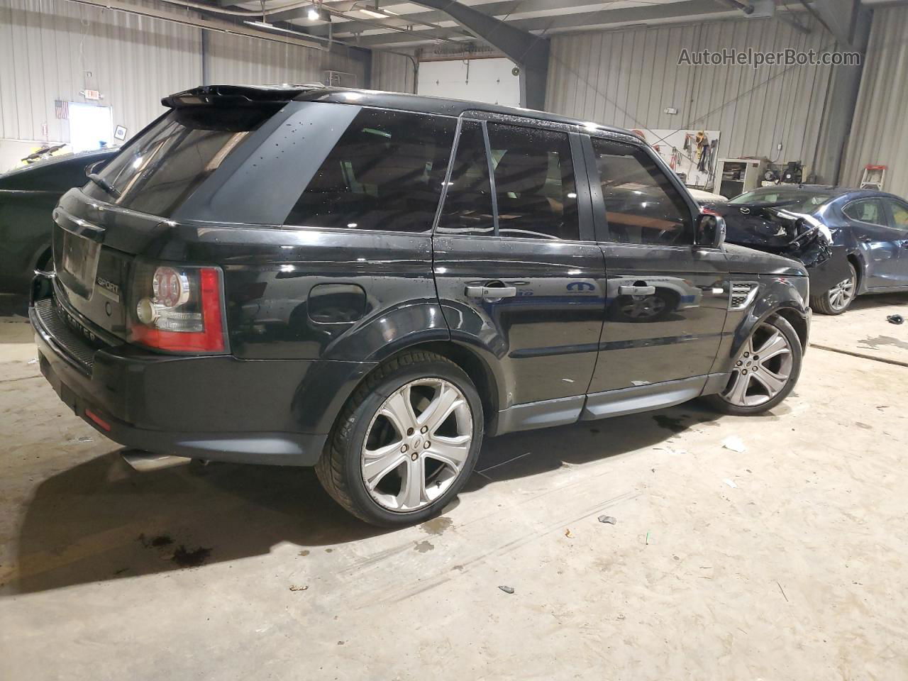 2011 Land Rover Range Rover Sport Sc Черный vin: SALSH2E42BA262942