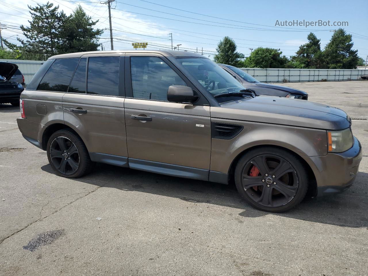 2011 Land Rover Range Rover Sport Sc Brown vin: SALSH2E42BA278171