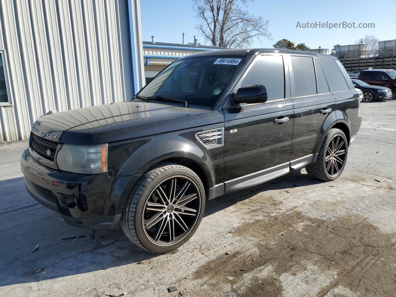 2011 Land Rover Range Rover Sport Sc Black vin: SALSH2E42BA280079