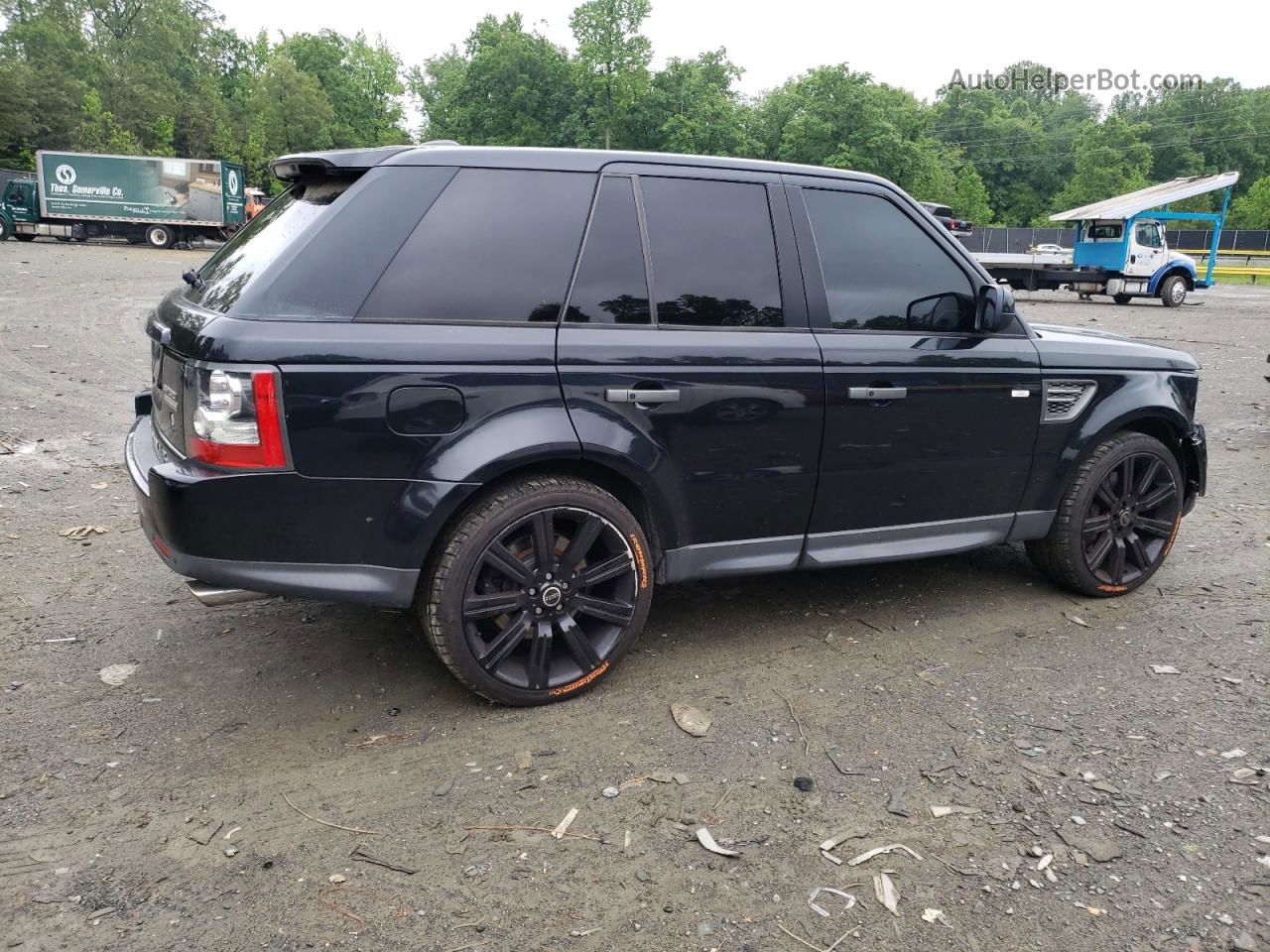 2011 Land Rover Range Rover Sport Sc Black vin: SALSH2E42BA712055