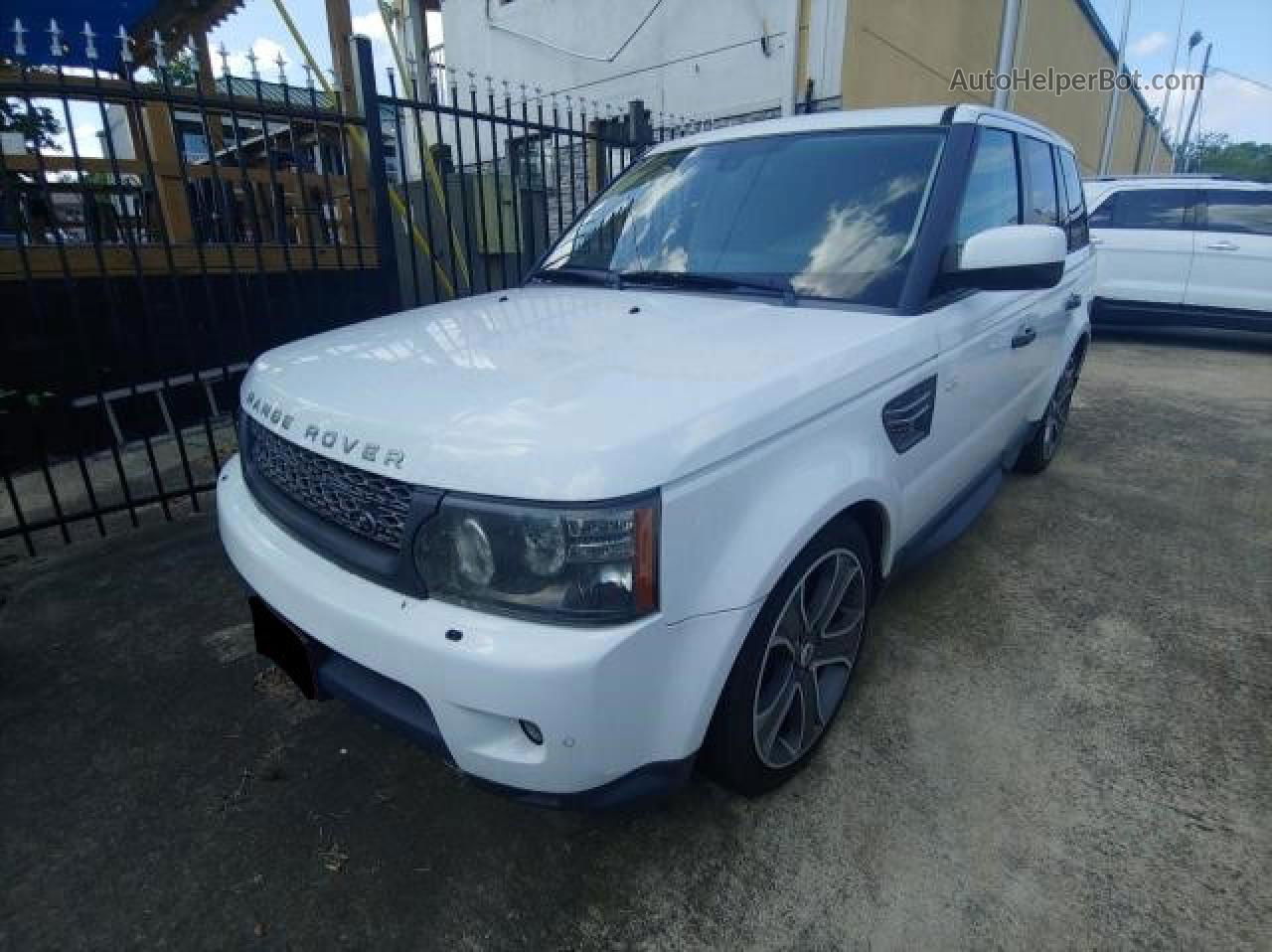 2011 Land Rover Range Rover Sport Sc White vin: SALSH2E43BA266207