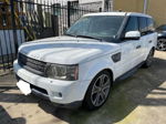 2011 Land Rover Range Rover Sport Sc White vin: SALSH2E43BA266207