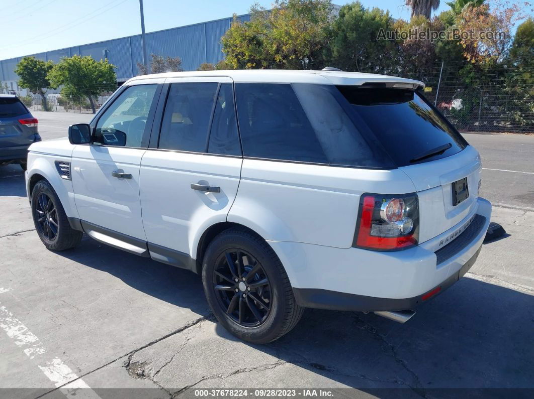 2011 Land Rover Range Rover Sport Sc White vin: SALSH2E43BA702893