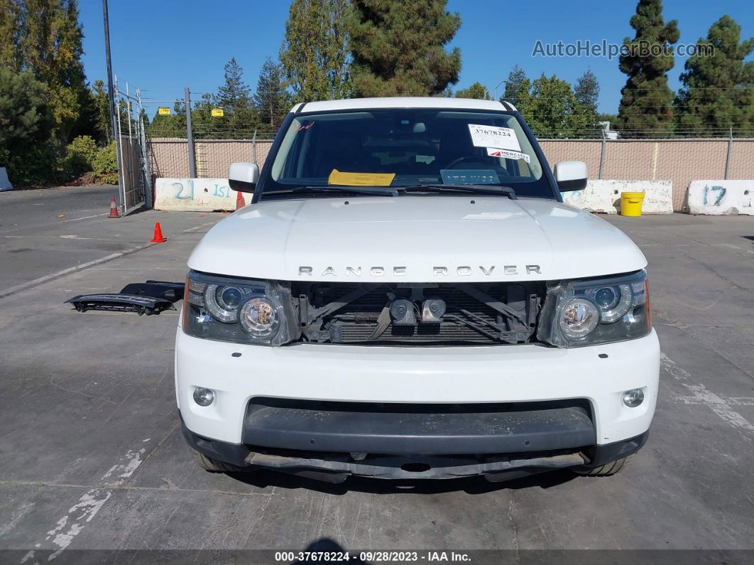 2011 Land Rover Range Rover Sport Sc White vin: SALSH2E43BA702893