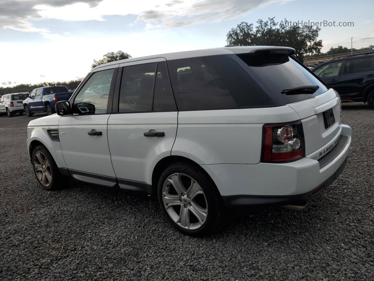 2011 Land Rover Range Rover Sport Sc White vin: SALSH2E43BA703655