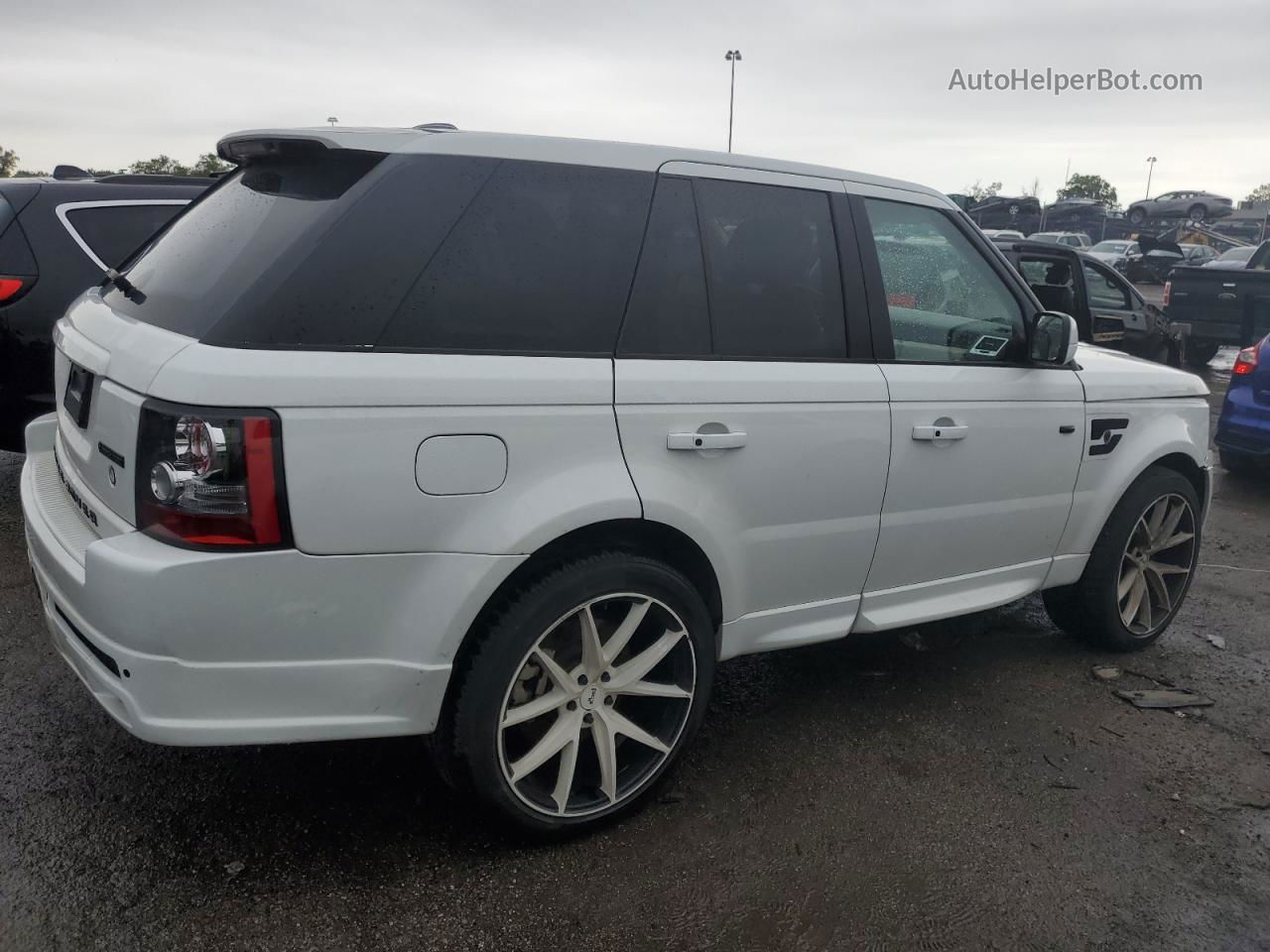 2011 Land Rover Range Rover Sport Sc White vin: SALSH2E45BA267438