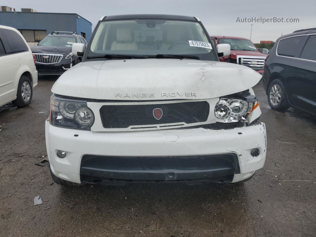 2011 Land Rover Range Rover Sport Sc White vin: SALSH2E45BA267438