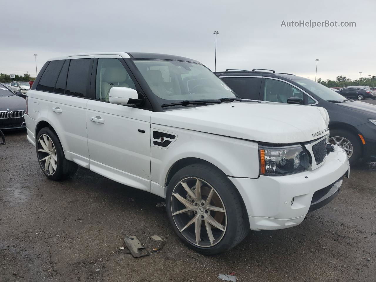 2011 Land Rover Range Rover Sport Sc Белый vin: SALSH2E45BA267438