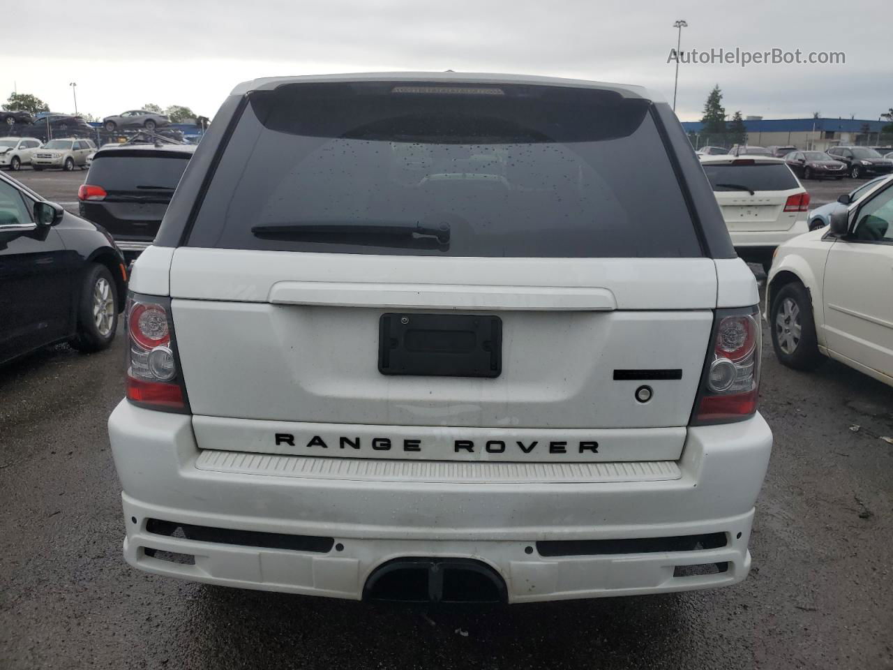 2011 Land Rover Range Rover Sport Sc Белый vin: SALSH2E45BA267438