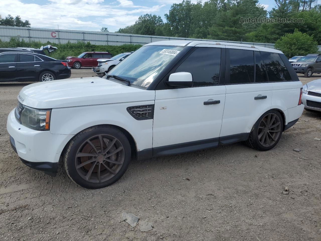 2011 Land Rover Range Rover Sport Sc White vin: SALSH2E45BA273157