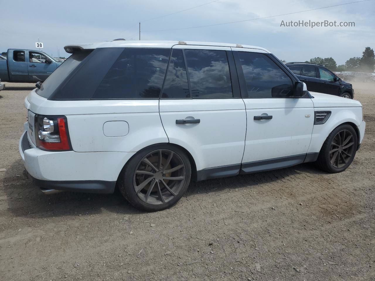 2011 Land Rover Range Rover Sport Sc White vin: SALSH2E45BA273157