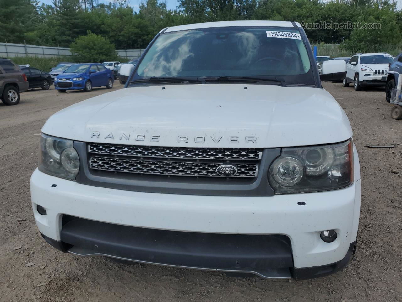 2011 Land Rover Range Rover Sport Sc White vin: SALSH2E45BA273157