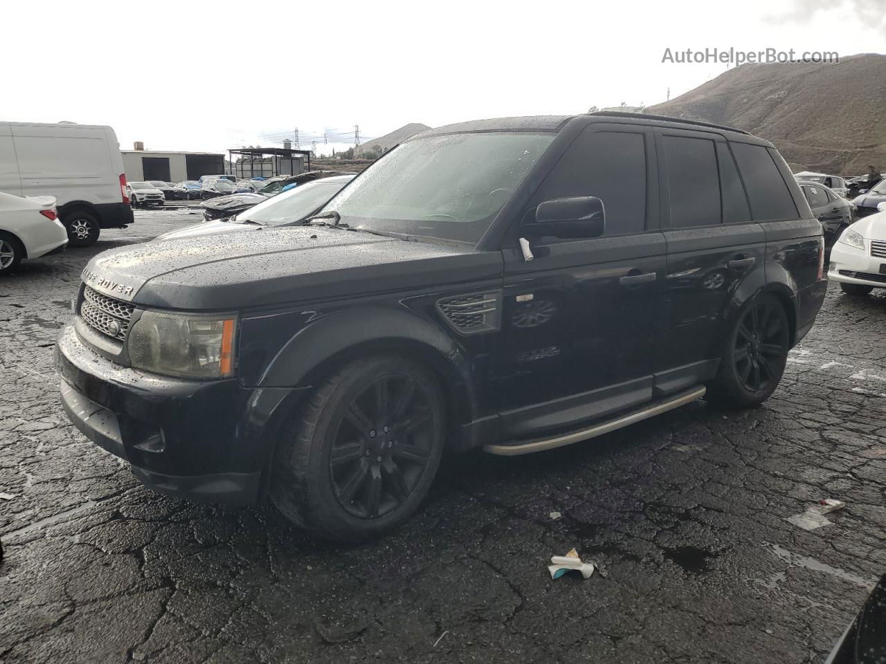 2011 Land Rover Range Rover Sport Sc Black vin: SALSH2E45BA279461