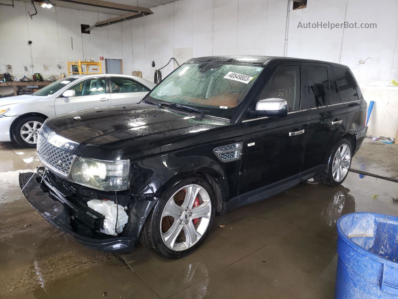 2011 Land Rover Range Rover Sport Sc Black vin: SALSH2E45BA292453