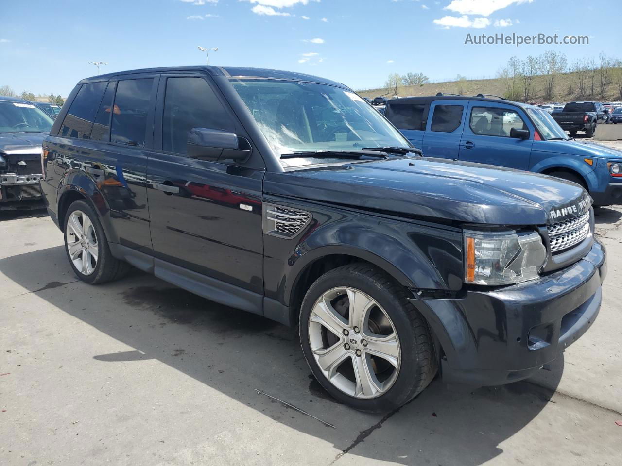 2011 Land Rover Range Rover Sport Sc Black vin: SALSH2E45BA716388