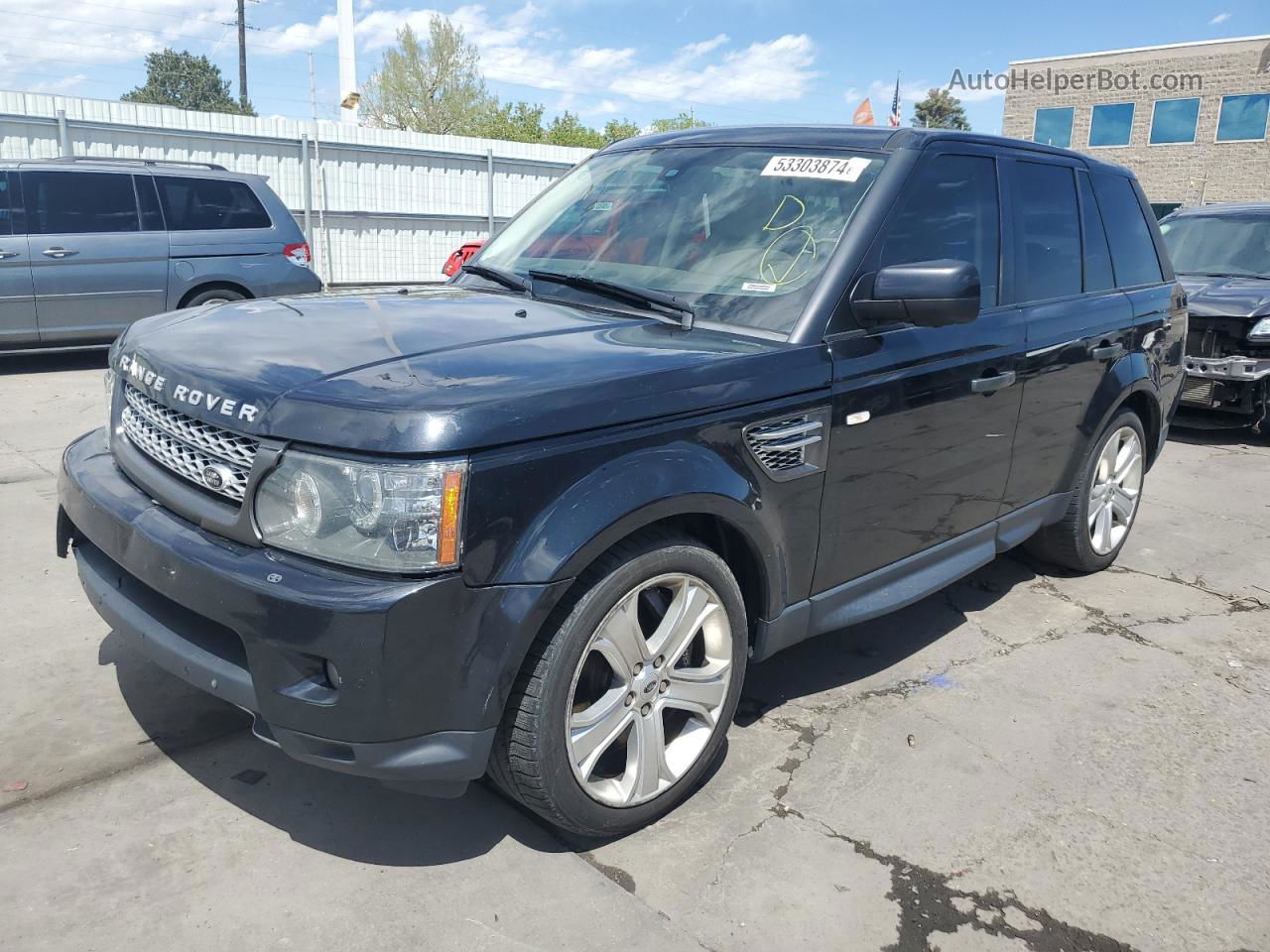 2011 Land Rover Range Rover Sport Sc Black vin: SALSH2E45BA716388