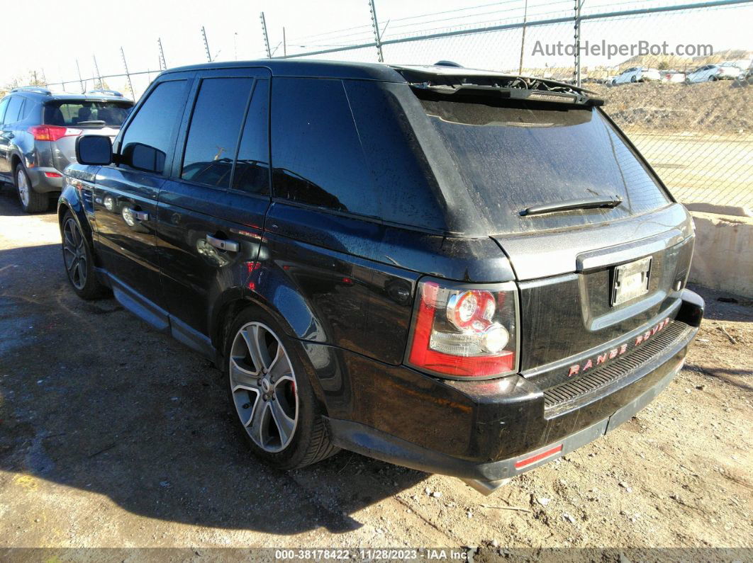 2011 Land Rover Range Rover Sport Supercharged Черный vin: SALSH2E46BA716965