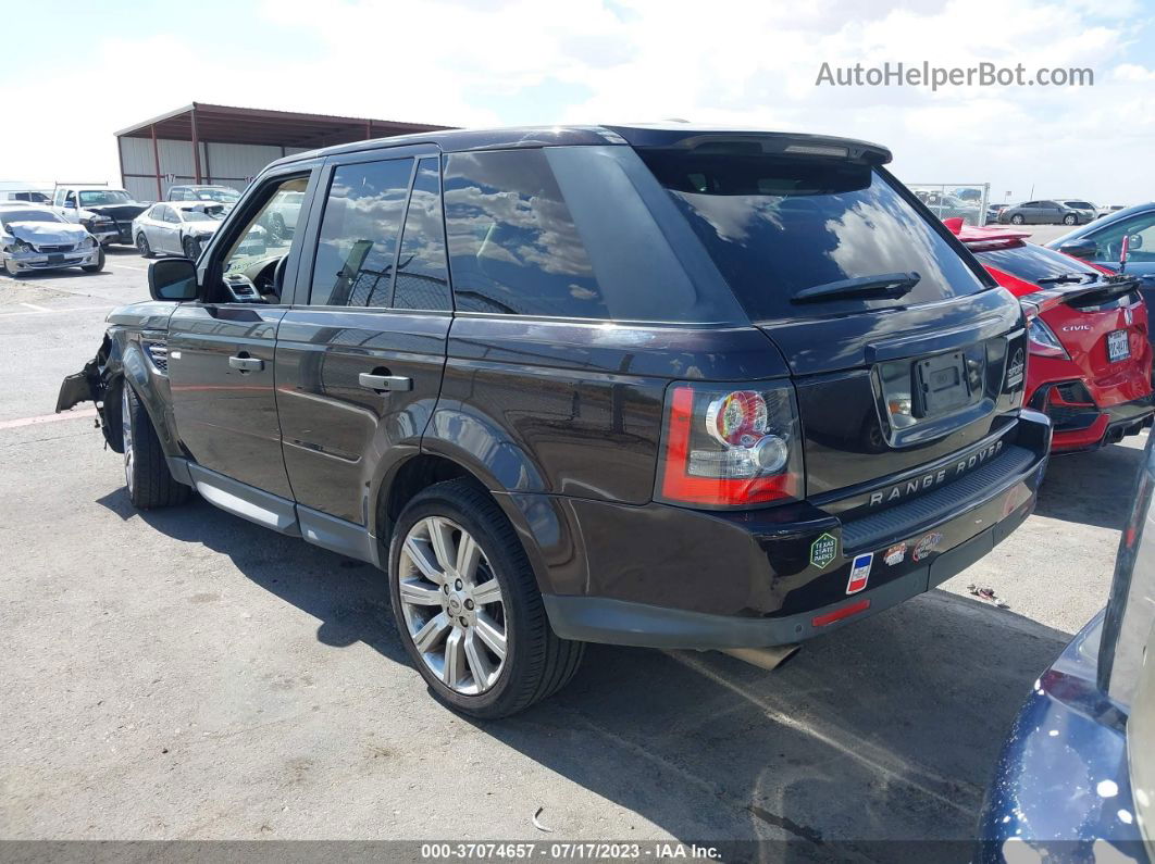 2011 Land Rover Range Rover Sport Supercharged Черный vin: SALSH2E48BA293676