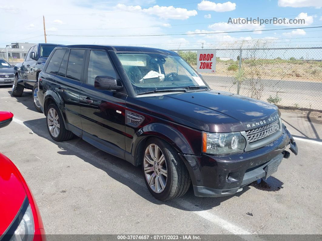 2011 Land Rover Range Rover Sport Supercharged Черный vin: SALSH2E48BA293676