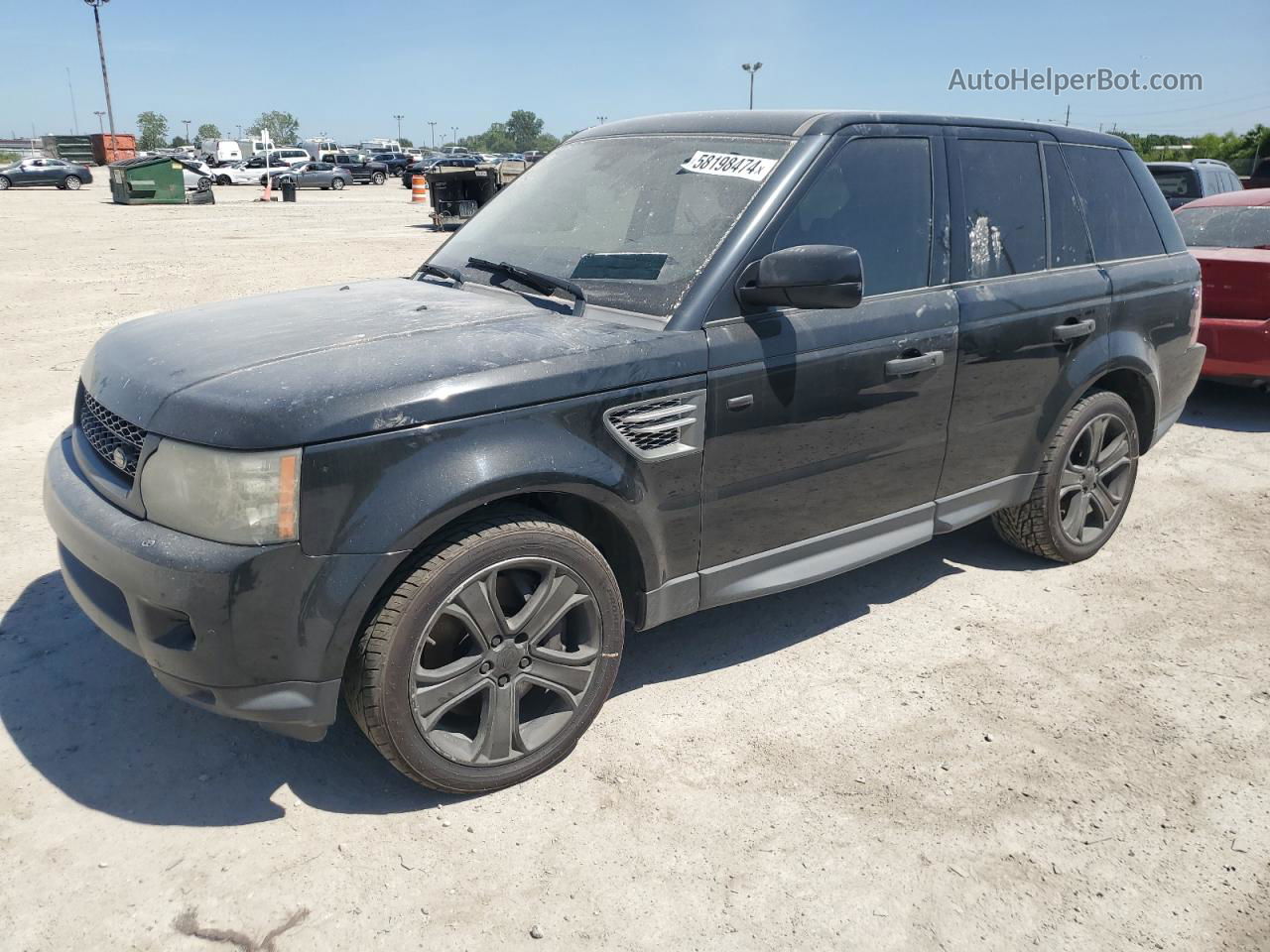 2011 Land Rover Range Rover Sport Sc Black vin: SALSH2E48BA294696