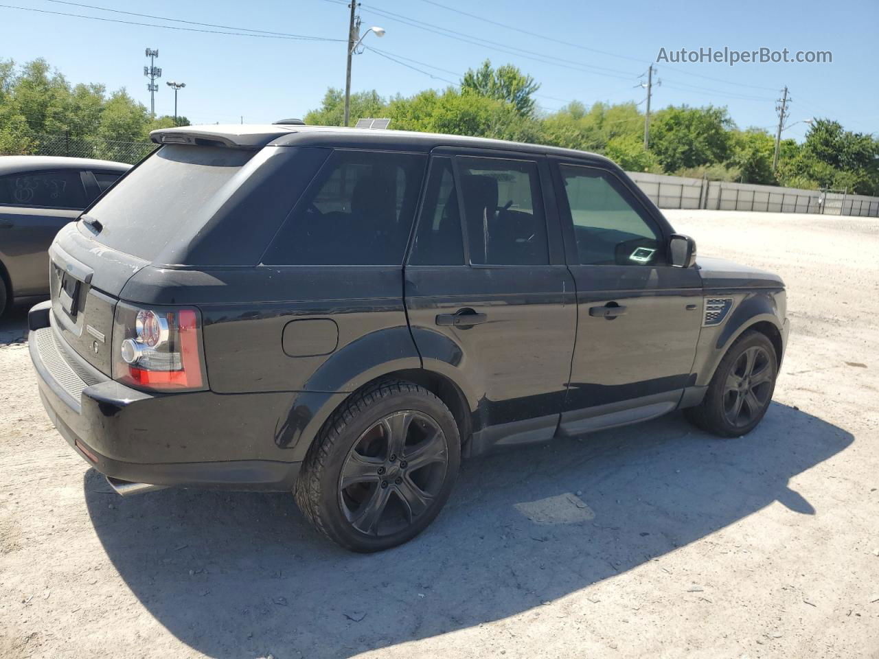 2011 Land Rover Range Rover Sport Sc Black vin: SALSH2E48BA294696