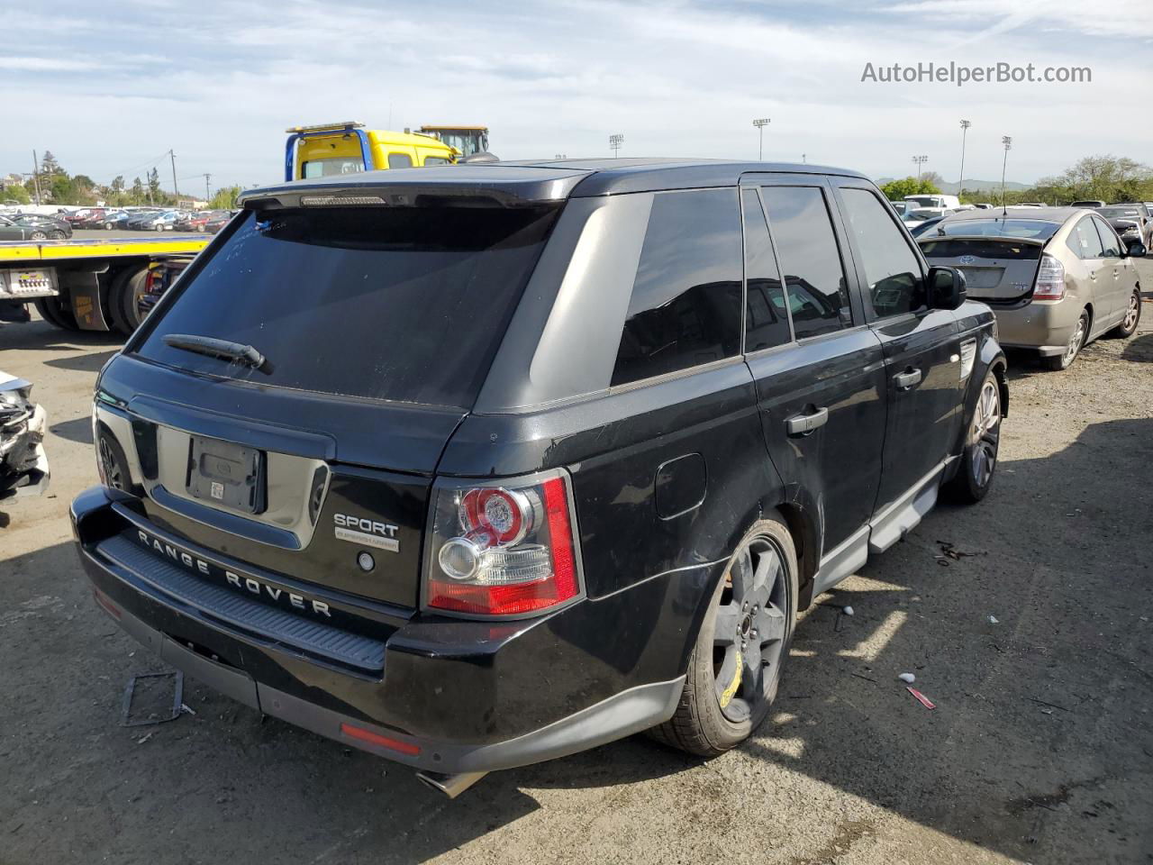 2011 Land Rover Range Rover Sport Sc Черный vin: SALSH2E49BA701750