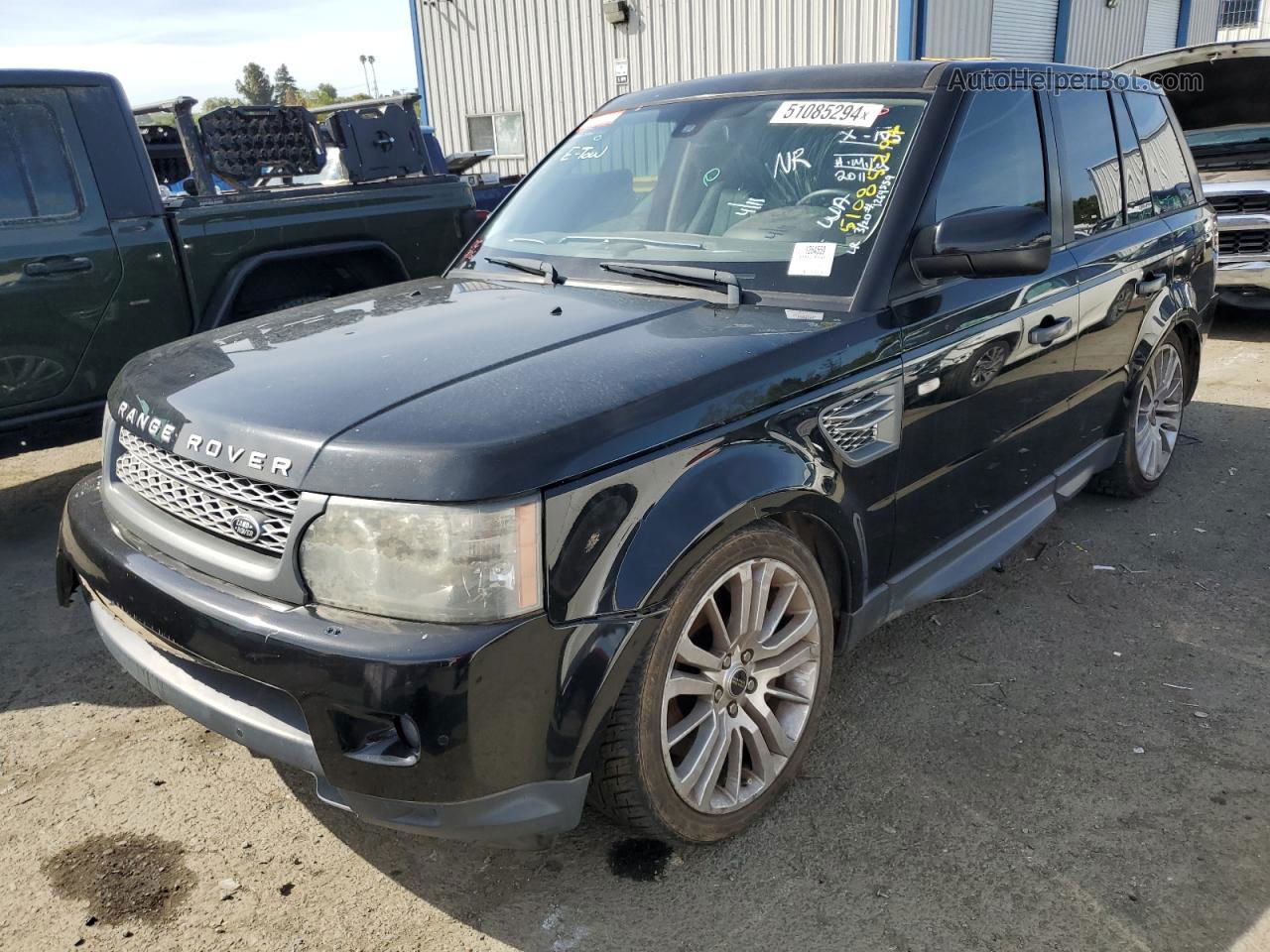 2011 Land Rover Range Rover Sport Sc Black vin: SALSH2E49BA701750