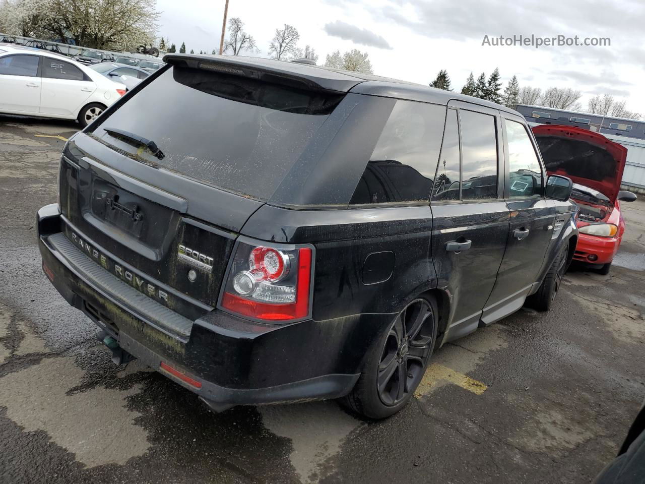 2011 Land Rover Range Rover Sport Sc Black vin: SALSH2E4XBA284736