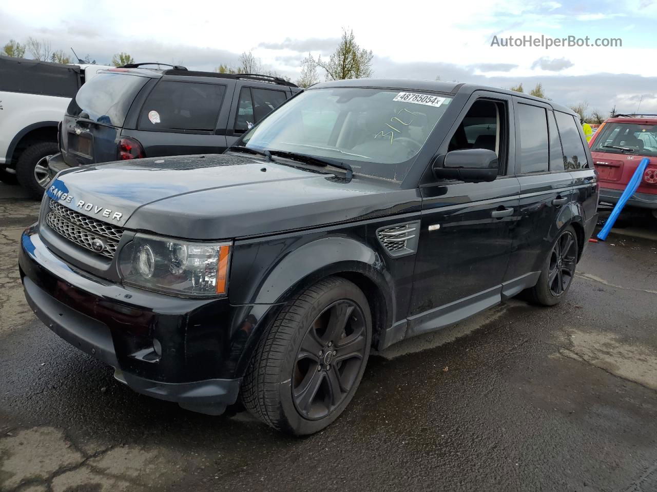 2011 Land Rover Range Rover Sport Sc Black vin: SALSH2E4XBA284736