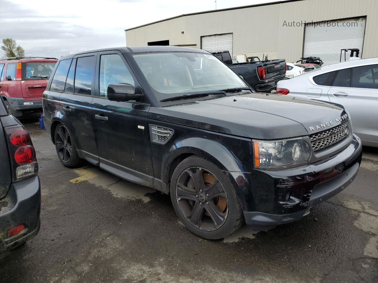 2011 Land Rover Range Rover Sport Sc Black vin: SALSH2E4XBA284736